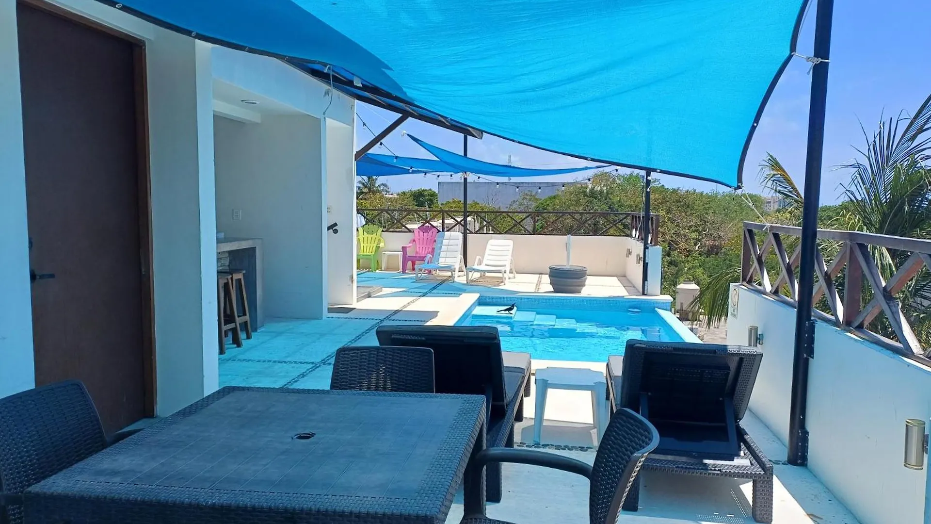 Casa Linda Isla-Flamingo-Shared Pool Apartment Isla Mujeres